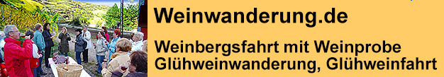 Weinwanderung.de oder Weinbergsfahrt mit Planwagen und Weinprobe im Weinberg, Glühweinwanderung, Glühweinfahrt, Silvesterwanderung, Neujahrswanderung, Rheingau, Rheinhessen, Mittelrhein, Ahr, Nahe, Mosel